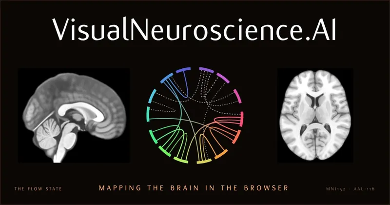 The Visual Neuroscience 3D brain atlas